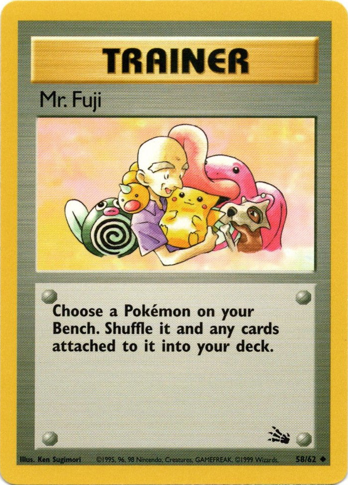 Mr. Fuji (58/62) [Fossil Unlimited] | Card Merchant Takapuna