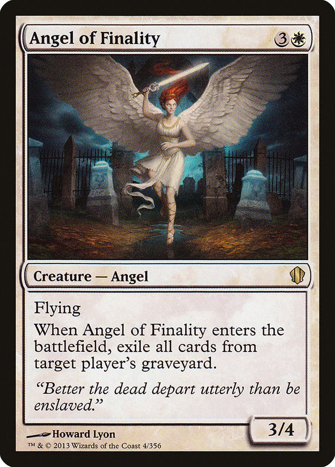 Angel of Finality [Commander 2013] | Card Merchant Takapuna