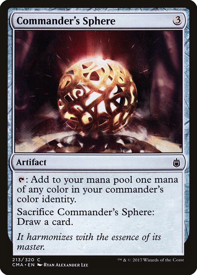 Commander's Sphere [Commander Anthology] | Card Merchant Takapuna