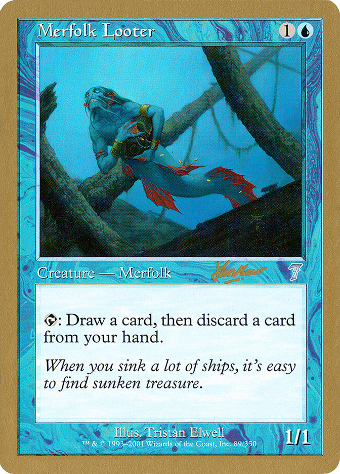 Merfolk Looter (Sim Han How) [World Championship Decks 2002] | Card Merchant Takapuna