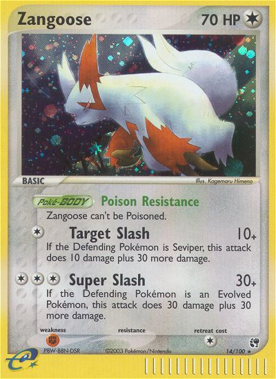 Zangoose (14/100) [EX: Sandstorm] | Card Merchant Takapuna