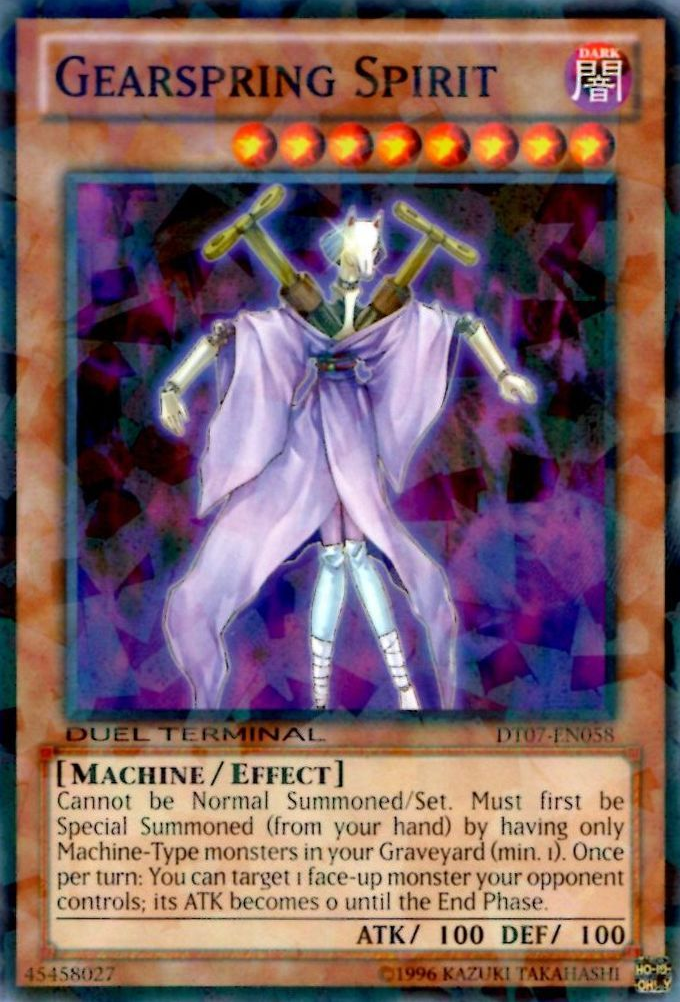 Gearspring Spirit [DT07-EN058] Common | Card Merchant Takapuna