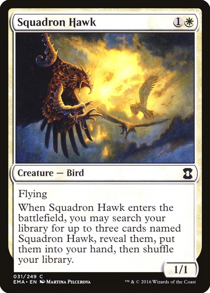 Squadron Hawk [Eternal Masters] | Card Merchant Takapuna