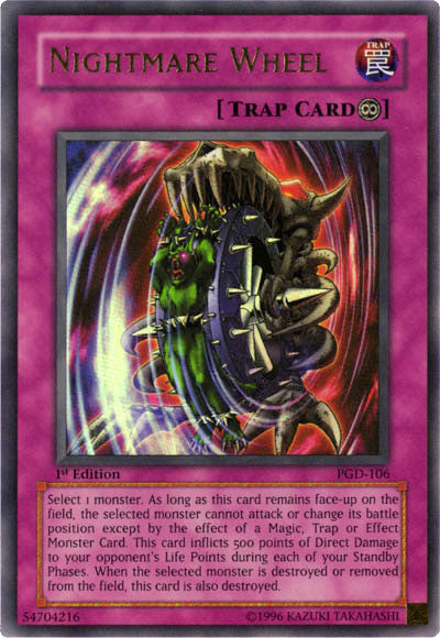 Nightmare Wheel [PGD-106] Ultra Rare | Card Merchant Takapuna