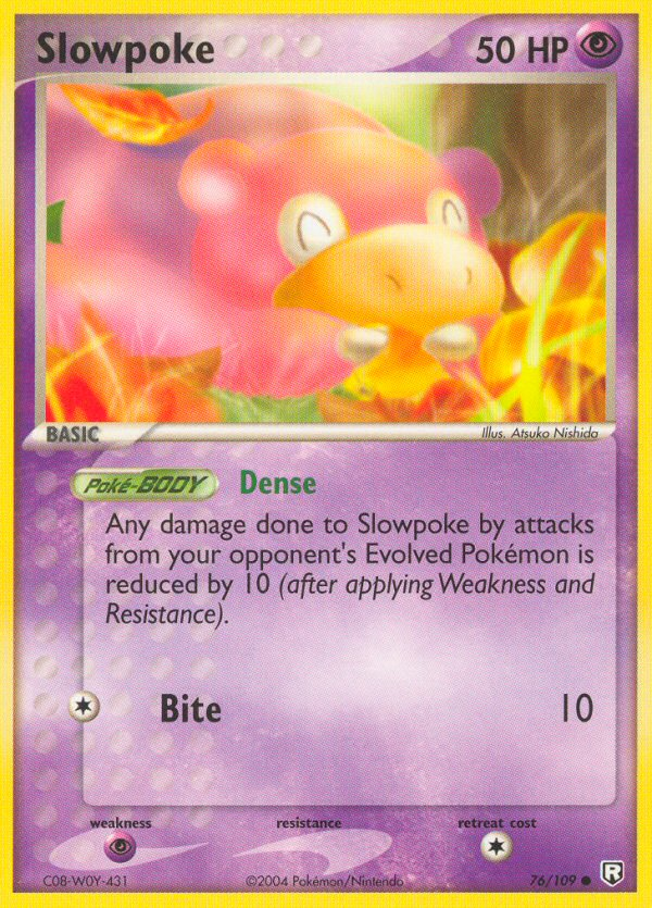 Slowpoke (76/109) [EX: Team Rocket Returns] | Card Merchant Takapuna