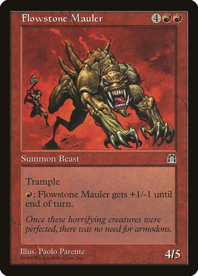 Flowstone Mauler [Stronghold] | Card Merchant Takapuna