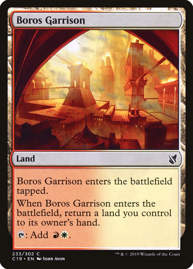 Boros Garrison [Commander 2019] | Card Merchant Takapuna