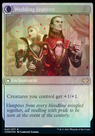 Wedding Announcement // Wedding Festivity [Innistrad: Crimson Vow Prerelease Promos] | Card Merchant Takapuna