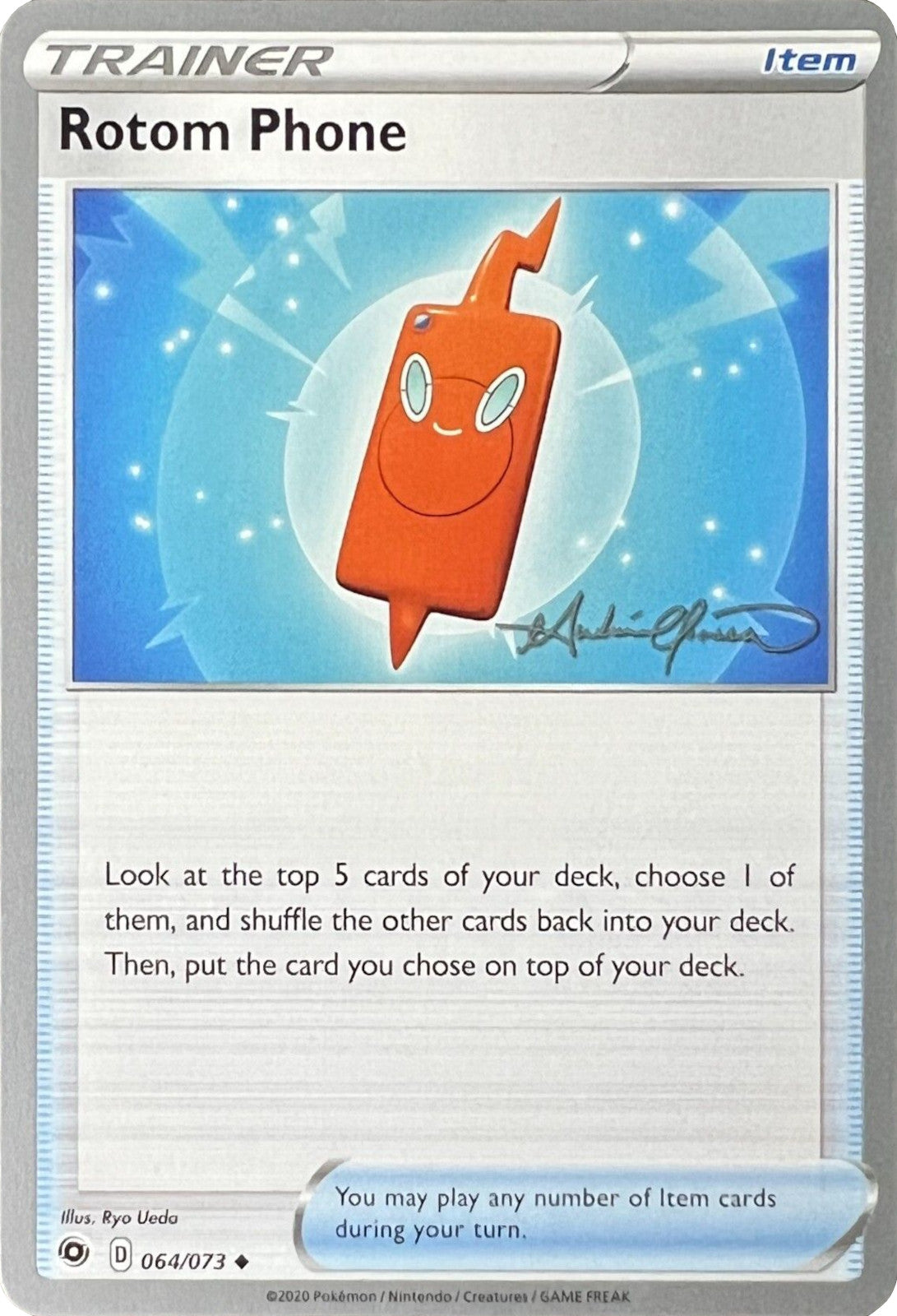 Rotom Phone (064/073) (The Shape of Mew - Andre Chiasson) [World Championships 2022] | Card Merchant Takapuna