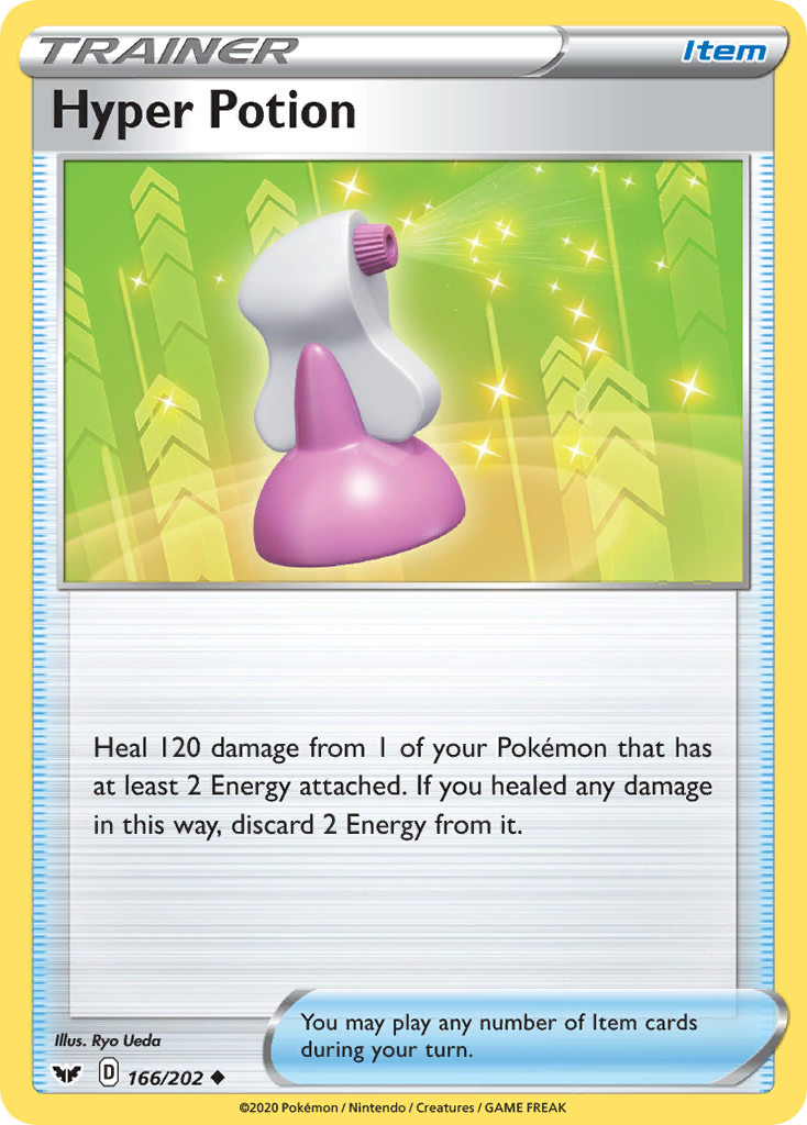 Hyper Potion (166/202) [Sword & Shield: Base Set] | Card Merchant Takapuna