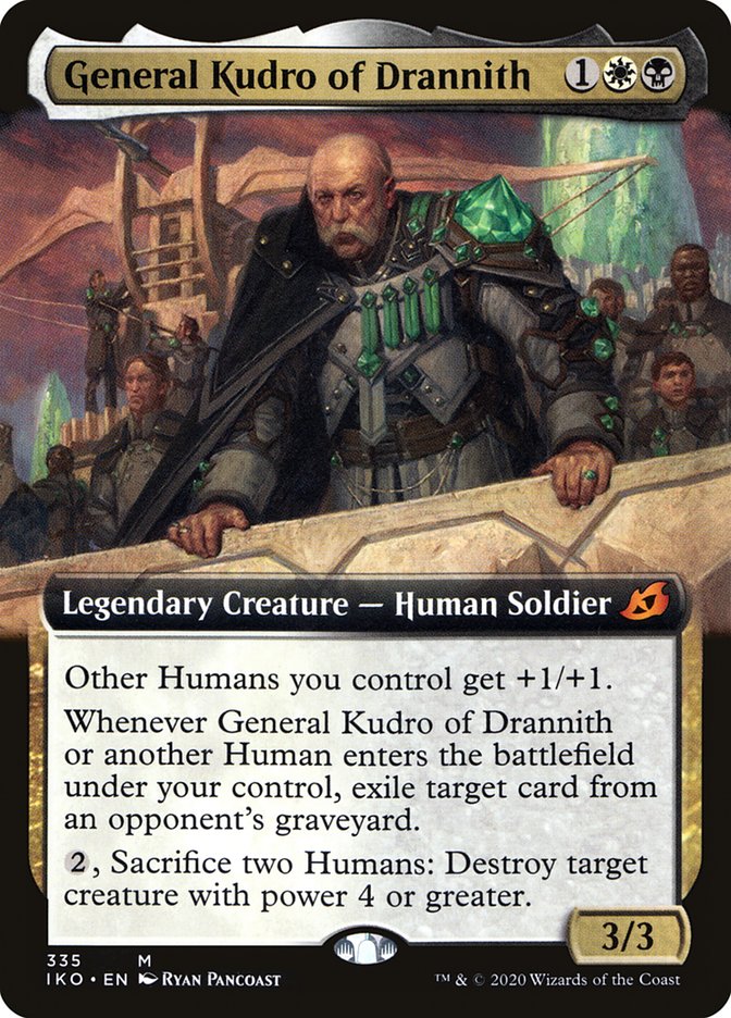 General Kudro of Drannith (Extended Art) [Ikoria: Lair of Behemoths] | Card Merchant Takapuna