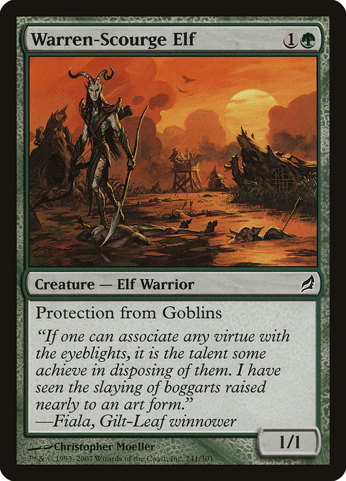 Warren-Scourge Elf [Lorwyn] | Card Merchant Takapuna