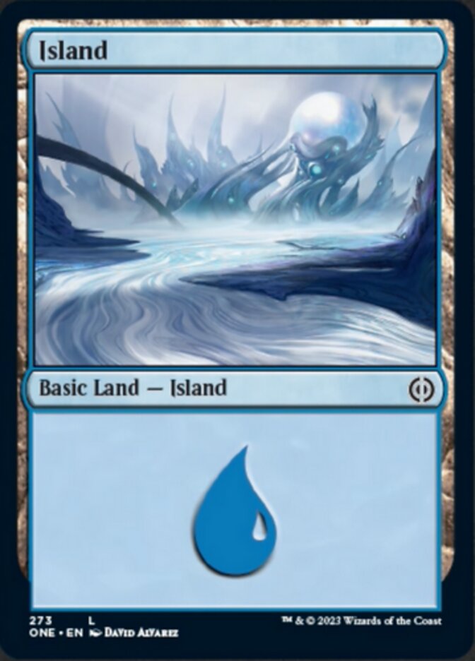 Island (273) [Phyrexia: All Will Be One] | Card Merchant Takapuna