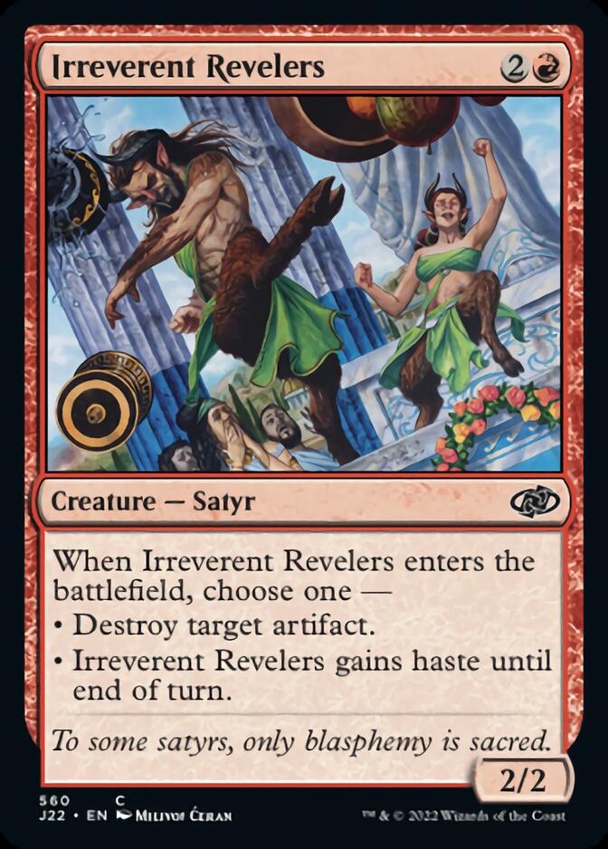 Irreverent Revelers [Jumpstart 2022] | Card Merchant Takapuna