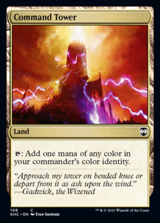 Command Tower [Kaldheim Commander] | Card Merchant Takapuna