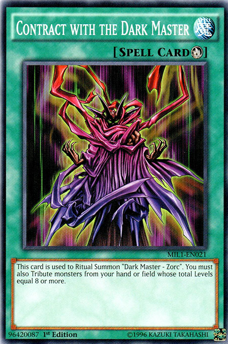 Contract with the Dark Master [MIL1-EN021] Common | Card Merchant Takapuna