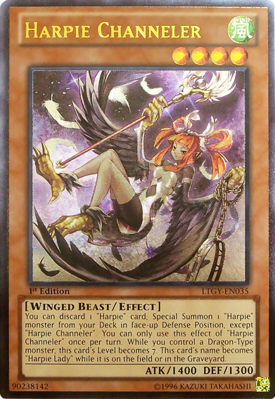 Harpie Channeler [LTGY-EN035] Ultimate Rare | Card Merchant Takapuna