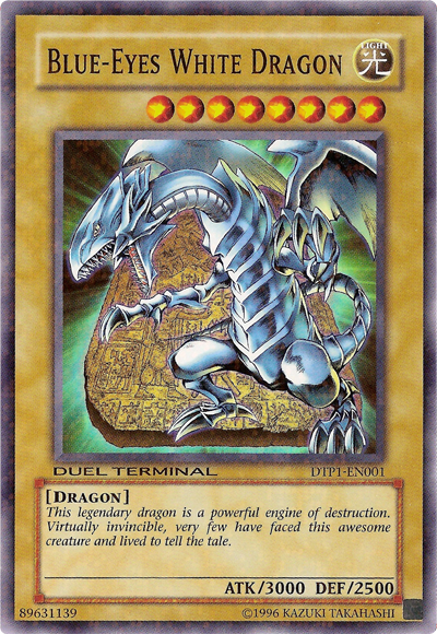 Blue-Eyes White Dragon [DTP1-EN001] Super Rare | Card Merchant Takapuna