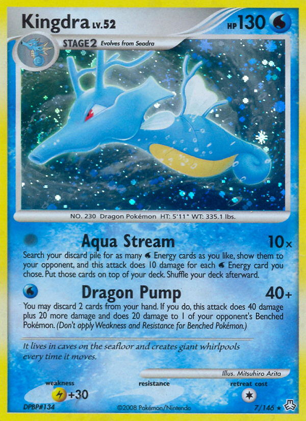 Kingdra (7/146) [Diamond & Pearl: Legends Awakened] | Card Merchant Takapuna