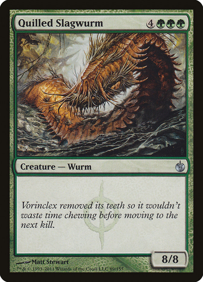 Quilled Slagwurm [Mirrodin Besieged] | Card Merchant Takapuna