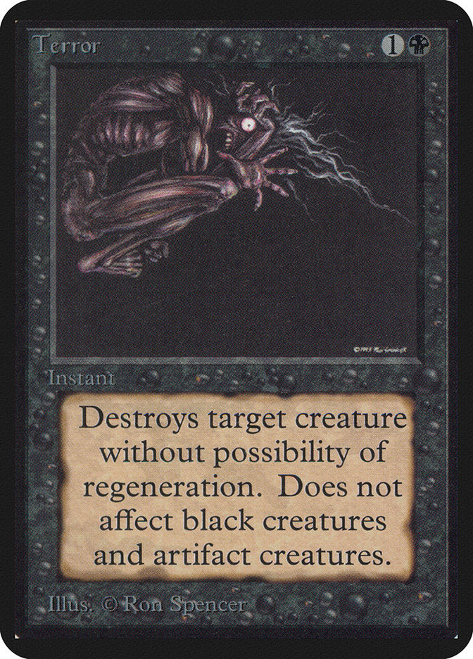 Terror [Alpha Edition] | Card Merchant Takapuna