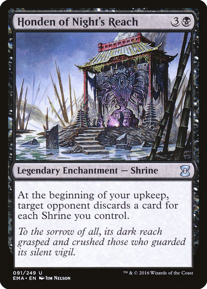 Honden of Night's Reach [Eternal Masters] | Card Merchant Takapuna