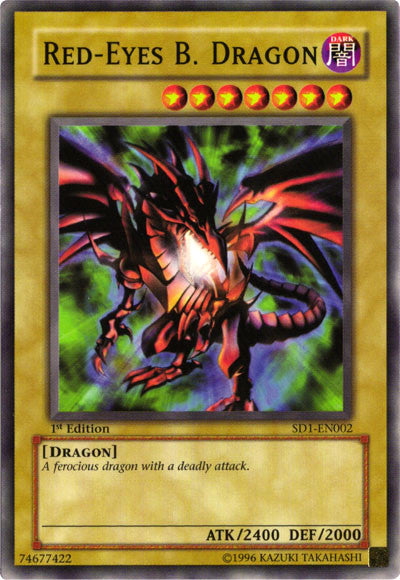 Red-Eyes B. Dragon [SD1-EN002] Common | Card Merchant Takapuna