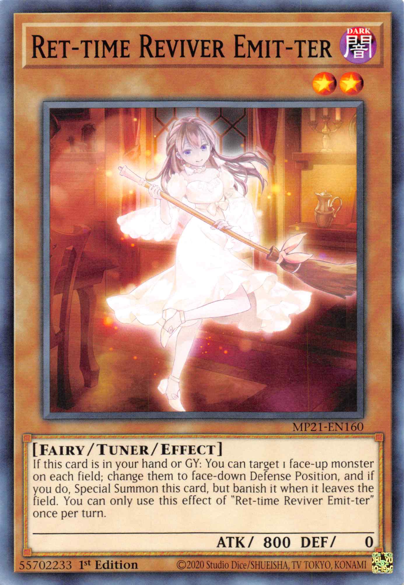 Ret-time Reviver Emit-ter [MP21-EN160] Common | Card Merchant Takapuna