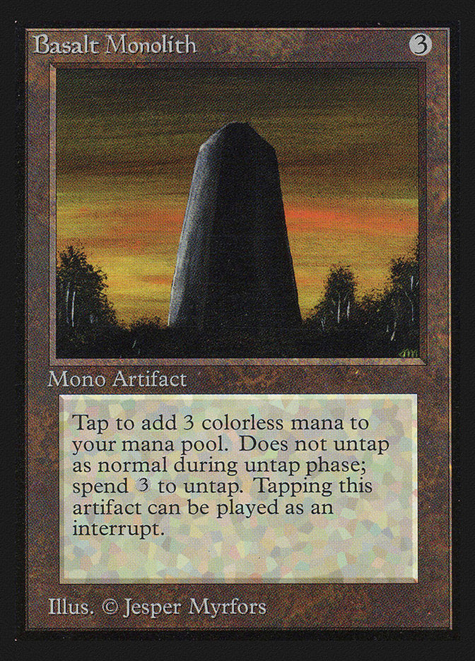 Basalt Monolith [Collectors' Edition] | Card Merchant Takapuna