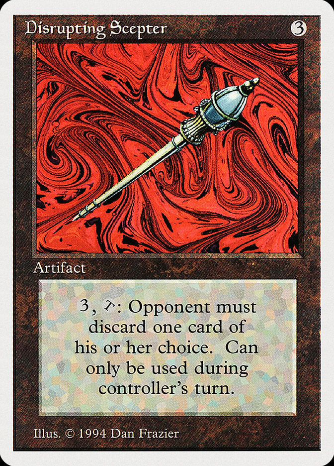 Disrupting Scepter [Summer Magic / Edgar] | Card Merchant Takapuna