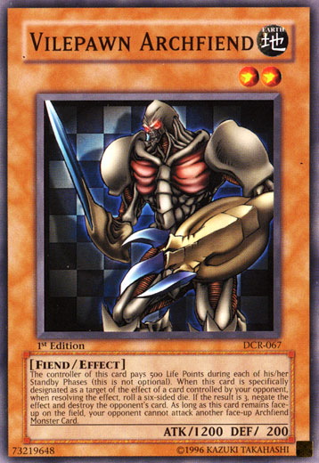 Vilepawn Archfiend [DCR-067] Common | Card Merchant Takapuna