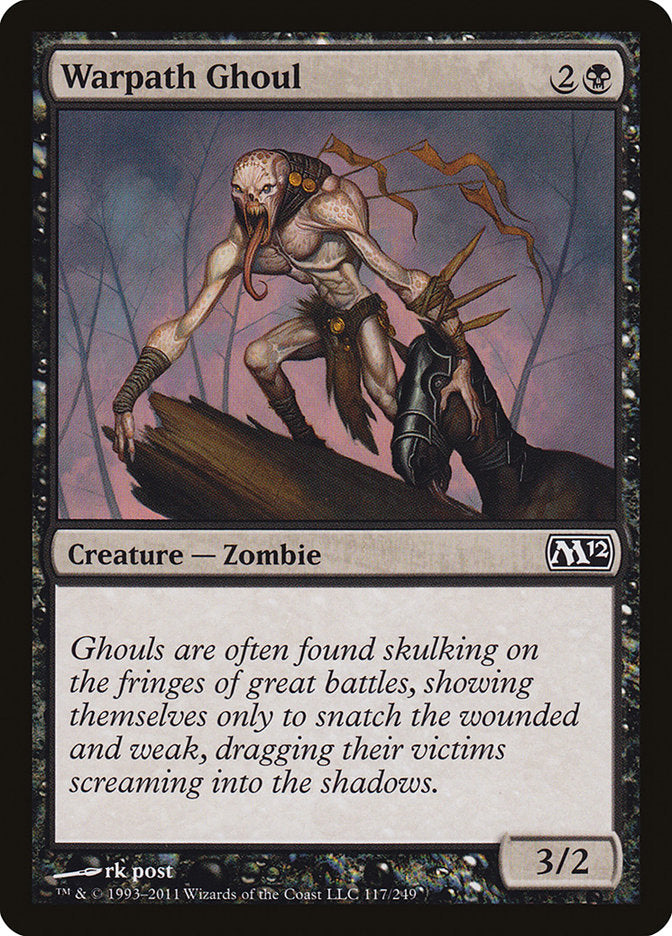 Warpath Ghoul [Magic 2012] | Card Merchant Takapuna