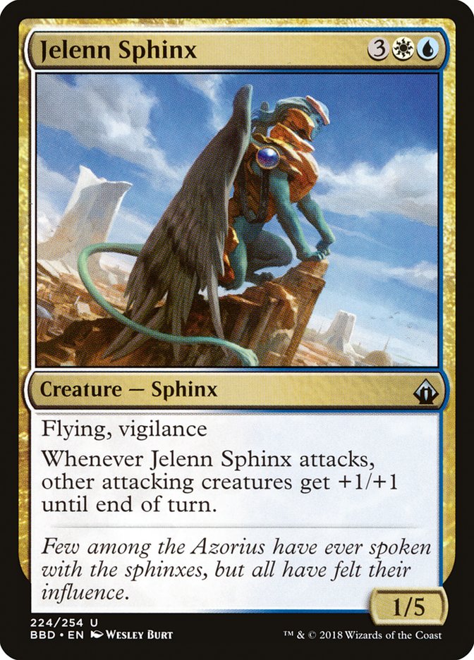 Jelenn Sphinx [Battlebond] | Card Merchant Takapuna