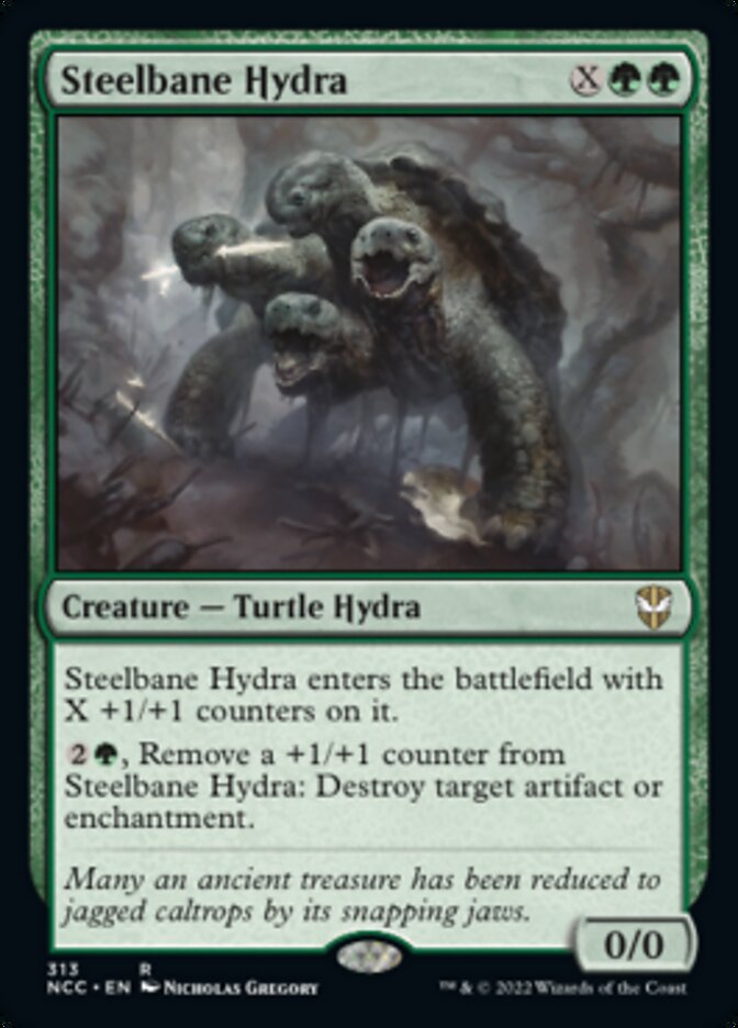 Steelbane Hydra [Streets of New Capenna Commander] | Card Merchant Takapuna