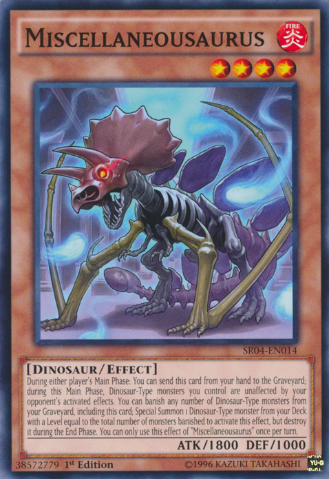 Miscellaneousaurus [SR04-EN014] Common | Card Merchant Takapuna