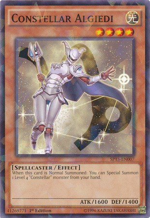 Constellar Algiedi [SP15-EN007] Shatterfoil Rare | Card Merchant Takapuna