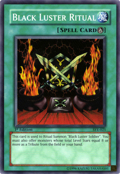 Black Luster Ritual [SYE-025] Super Rare | Card Merchant Takapuna