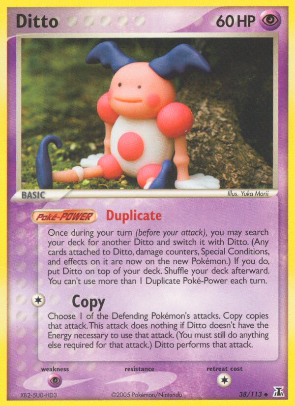 Ditto (38/113) [EX: Delta Species] | Card Merchant Takapuna