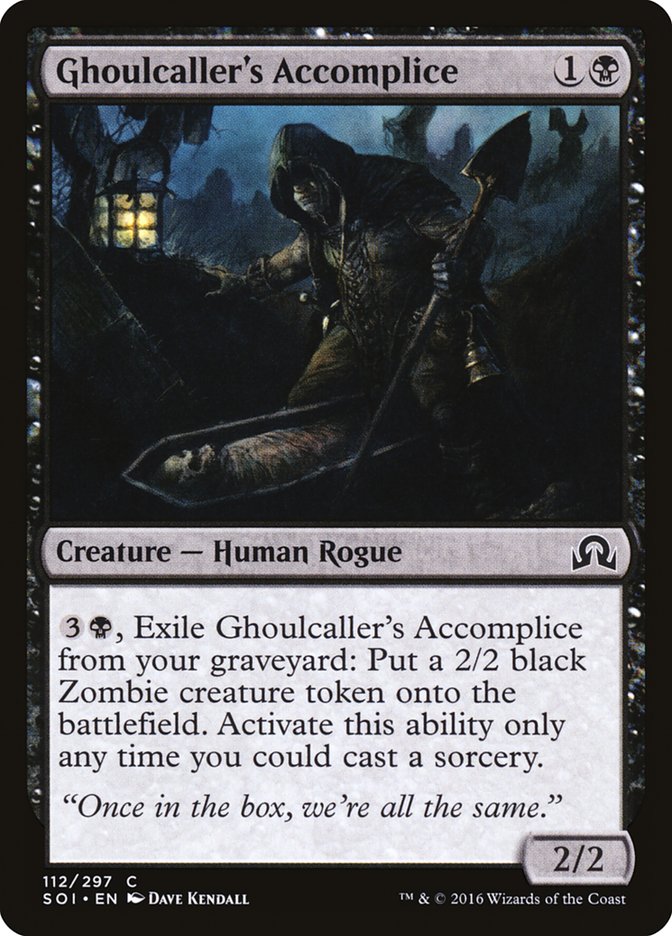 Ghoulcaller's Accomplice [Shadows over Innistrad] | Card Merchant Takapuna