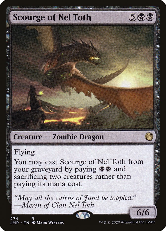 Scourge of Nel Toth [Jumpstart] | Card Merchant Takapuna