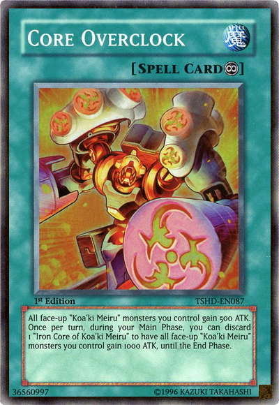 Core Overclock [TSHD-EN087] Super Rare | Card Merchant Takapuna