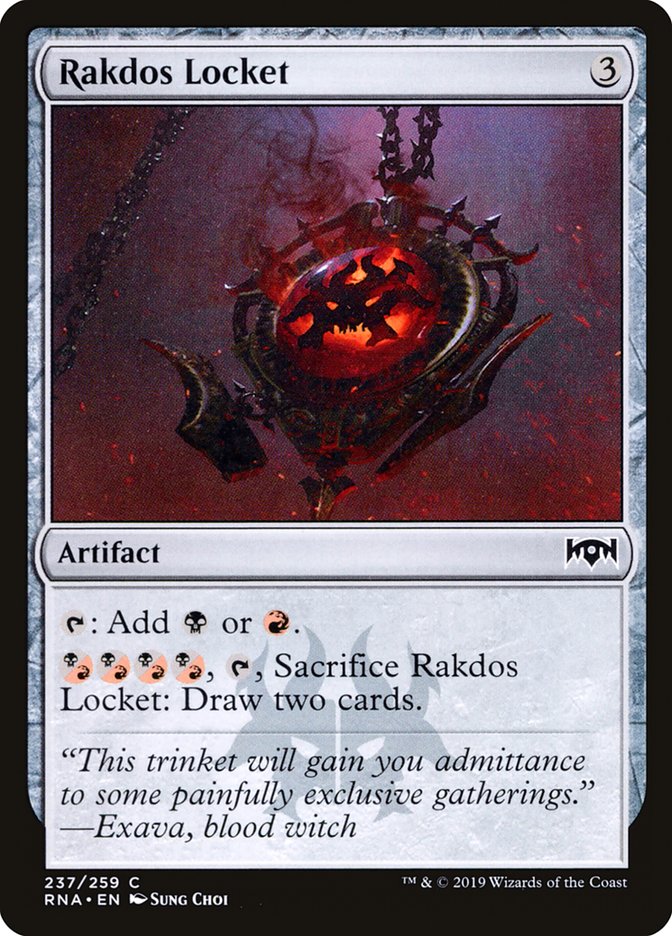 Rakdos Locket [Ravnica Allegiance] | Card Merchant Takapuna