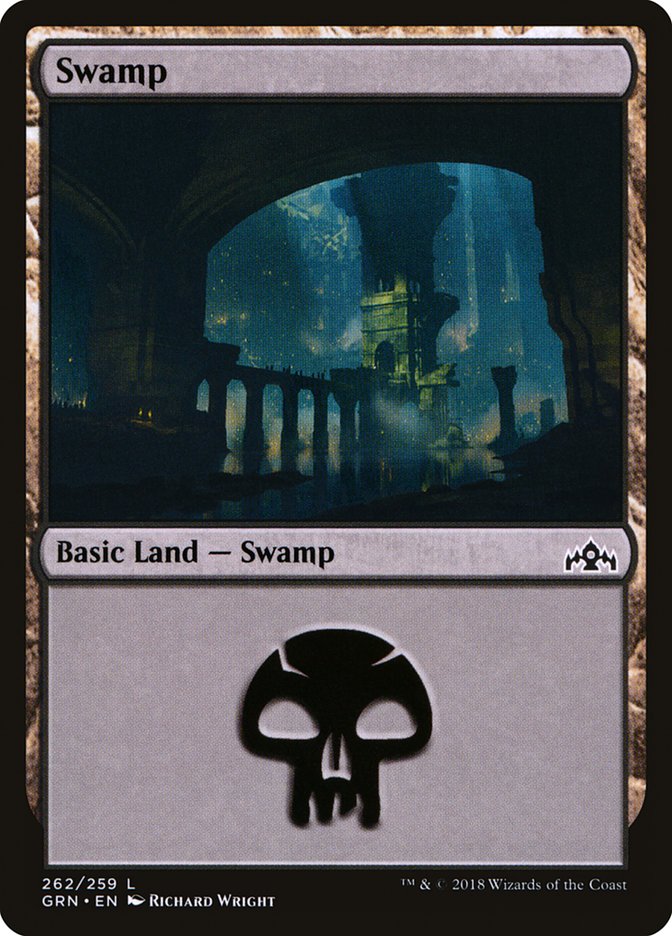 Swamp (262) [Guilds of Ravnica] | Card Merchant Takapuna