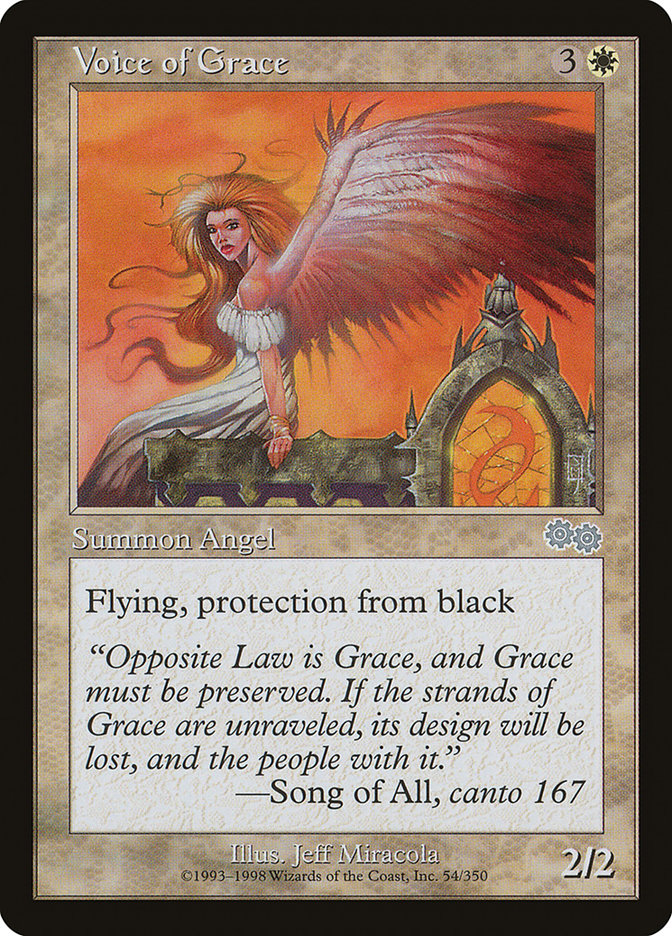 Voice of Grace [Urza's Saga] | Card Merchant Takapuna