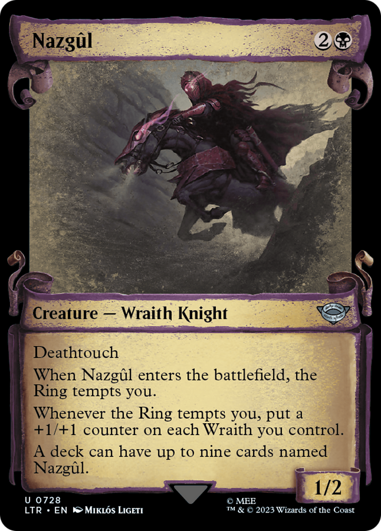 Nazgul (0728) [The Lord of the Rings: Tales of Middle-Earth Showcase Scrolls] | Card Merchant Takapuna