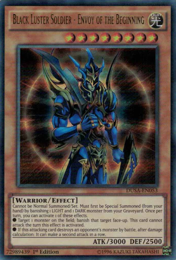 Black Luster Soldier - Envoy of the Beginning [DUSA-EN053] Ultra Rare | Card Merchant Takapuna