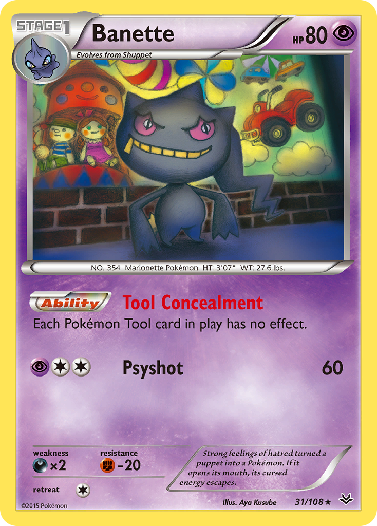 Banette (31/108) [XY: Roaring Skies] | Card Merchant Takapuna