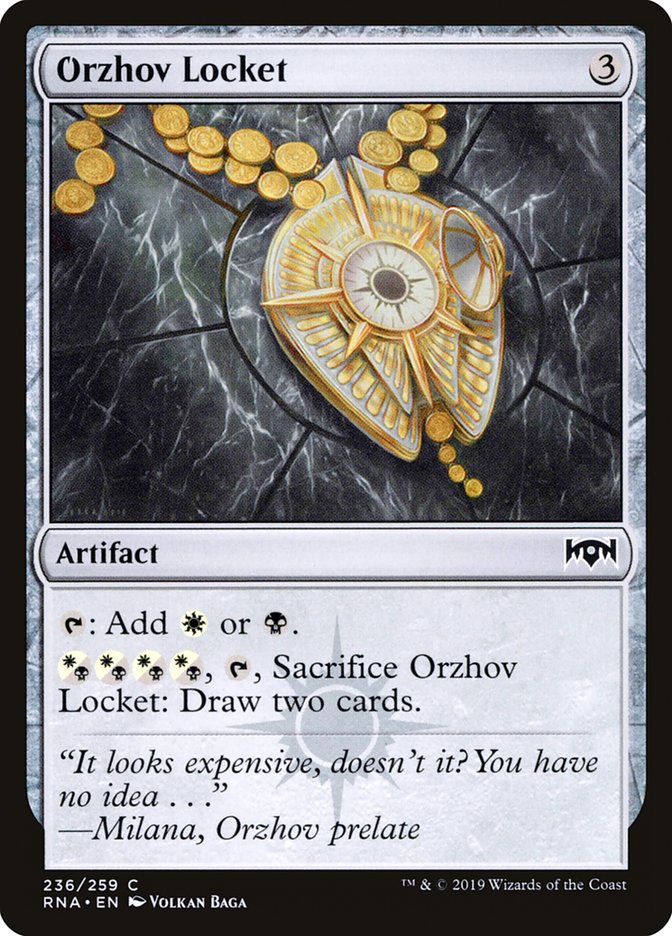 Orzhov Locket [Ravnica Allegiance] | Card Merchant Takapuna