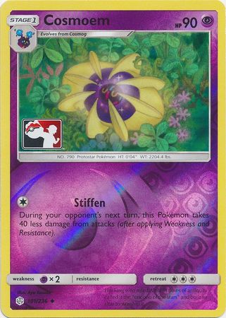 Cosmoem (101/236) (Pokemon Club Special Print) [Sun & Moon: Cosmic Eclipse] | Card Merchant Takapuna