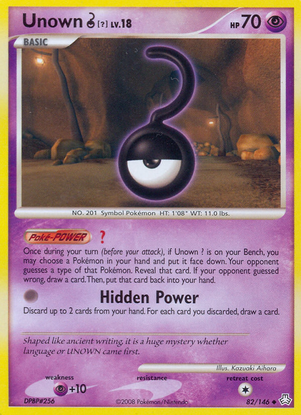 Unown ? (82/146) [Diamond & Pearl: Legends Awakened] | Card Merchant Takapuna